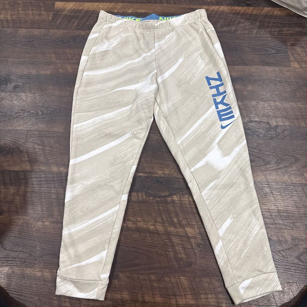 Nike Dri-FIT Sport Clash Gym Pants Size XXL White Joggers Mens DD1711-100